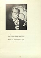 Emerald Room menu 1952-04-25-biography and photo