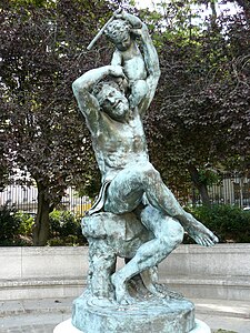 L'Enfance de Bacchus (1857), Paris, square du Palais-Galliera.
