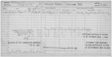 Enrollment for Cherokee Census Card R106 - NARA - 259169.tif