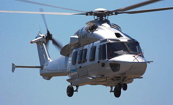 An EC175 prototype during a demonstration flight, 2011