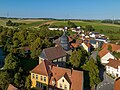 * Nomination Evangelical Lutheran parish church in Großgarnstadt, aerial view --Ermell 06:40, 25 December 2023 (UTC) * Promotion  Support Good quality. --Plozessor 05:46, 27 December 2023 (UTC)