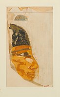 Frammento del volto di Senseneb, sposa di Puyemra (MET 30.4.211 EGDP012998)