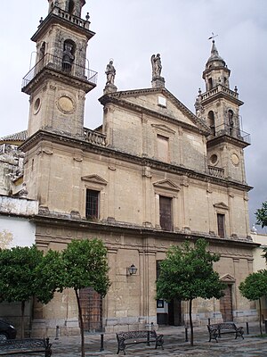 Fachada principal de la iglesia de San Rafael de Córdoba.JPG
