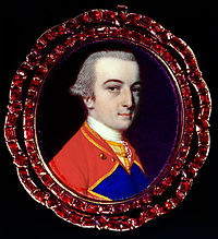 Portrait of Francis Fauquier, for whom Fauquier County was named Fauquier.jpg