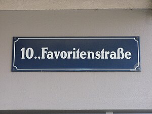 Favoritenstraße: Geschichte, Lage und Charakteristik, Bedeutende Bauwerke