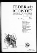 Миниатюра для Файл:Federal Register 1969-12-05- Vol 34 Iss 233 (IA sim federal-register-find 1969-12-05 34 233).pdf