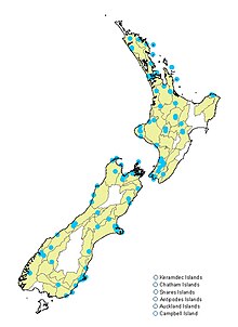 Feredayia graminosa toplama yerleri map.jpg