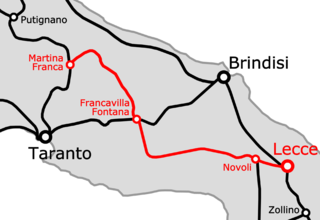 Martina Franca–Lecce railway