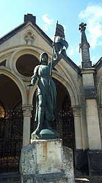 Statue av Joan of Arc de Bruley