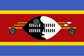 Umjeka weSwatini Drapeau d'Eswatini