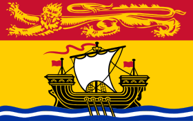 Flag of New Brunswick Drapeau du Nouveau-Brunswick