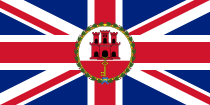 Flag of the Governor of Gibraltar.svg