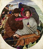 L'ultimo sguardo di Ford Madox Brown in Inghilterra, 1852-1855.