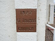 St. Thomas Indian Mission Catholic Church marker