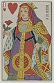 French Portrait card deck - 1850 - Queen of Hearts.jpg