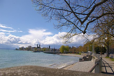 Waterfront promenade