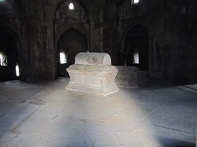 Graves inside the Mausoleum