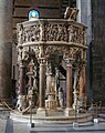Púlpit a la catedral de Pisa, de Nicola Pisano.