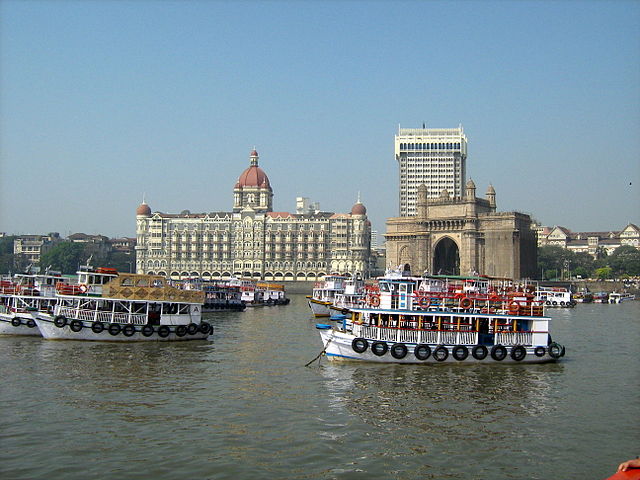 Portal da Índia e o Hotel Taj Mahal Palace