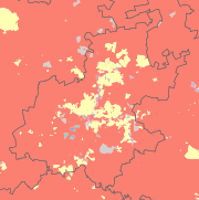 Gauteng 2001 dominant population group map.svg