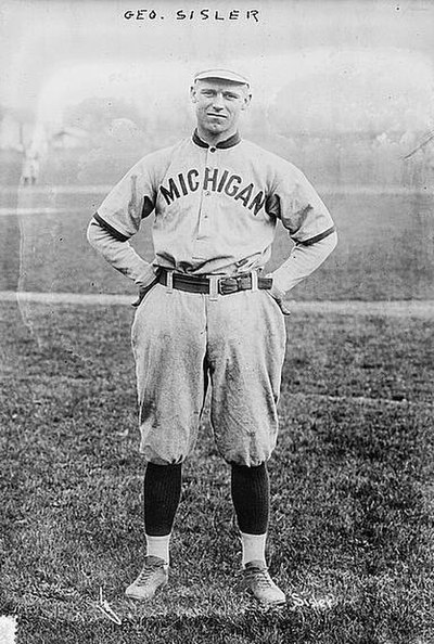 Sisler with the University of Michigan Wolverines