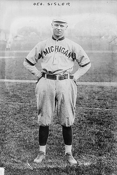 Sisler with the University of Michigan Wolverines