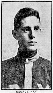 George Hay (ice hockey) Canadian ice hockey player