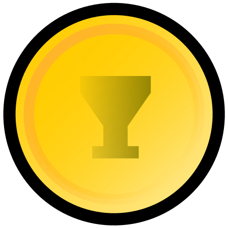 ไฟล์:Gold medal with cup.svg