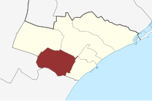 Location of the Karlslunde Sogn in the Greve municipality