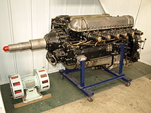 A Rolls-Royce Griffon 58 displayed at the Shuttleworth Collection (2008)
