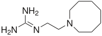 Structuur van guanethidine