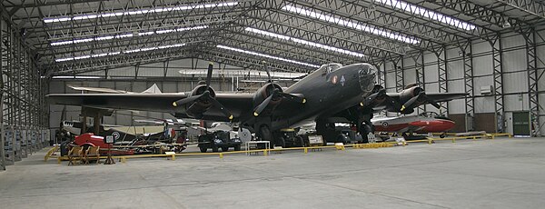 Handley Page Halifax painted as "Friday the 13th"