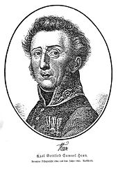Heinrich Clauren (1771–1854); eigentlich Carl Gottlieb Samuel Heun, Schriftsteller, Bruder von Charlotte Kanitz