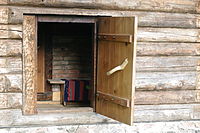 A sauna in Estonia