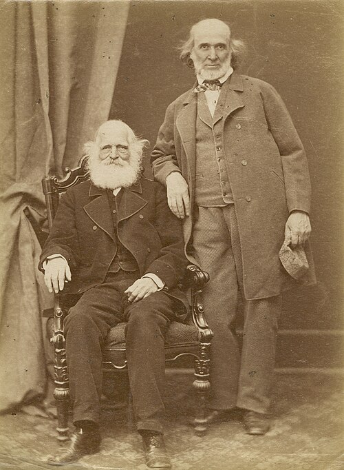 William Cullen Bryant and Hiram Powers, 1867