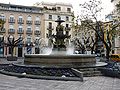 Fuente de las Musas (Plaza de Navarra)