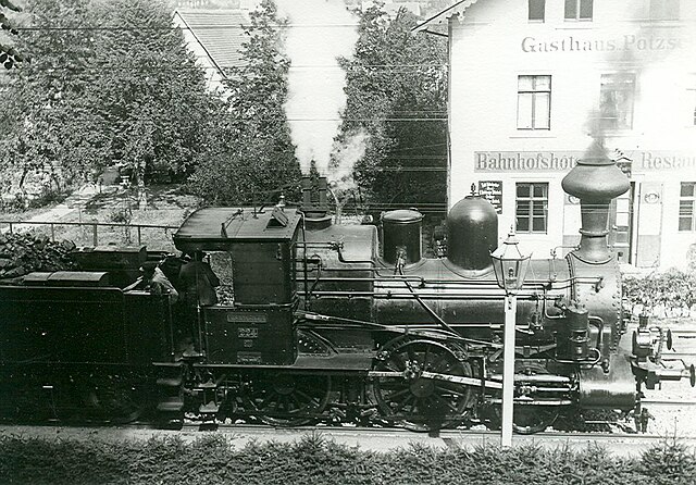 A Saxon IIIb in Pötzscha (now Stadt Wehlen)