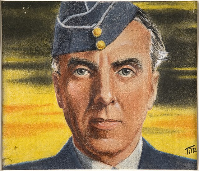Portrait of Peirse commissioned by the Ministry of Information circa 1943