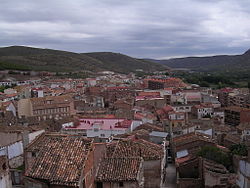 Hình nền trời của Illueca, Tây Ban Nha