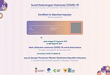 220px Indonesian Covid 19 second vaccination certificate