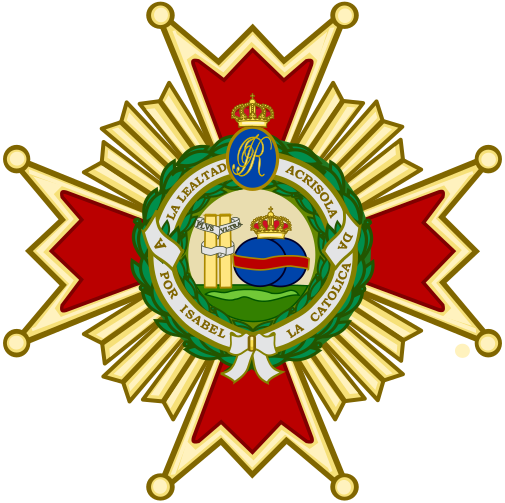 File:Insignia, Grand Cross and Star of the Order of Isabella the Catholic.svg