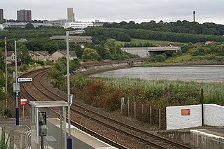 <span class="mw-page-title-main">Glasgow–Dundee line</span> Railway line in Scotland