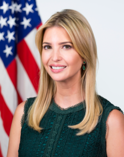 Ivanka Trump American businesswoman, socialite, fashion model and daughter of Donald Trump