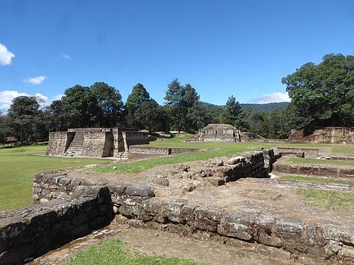 А также место. Город Ишимче. Iximche, Guatemala.