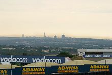 Johannesburg, von Kyalami aus betrachtet