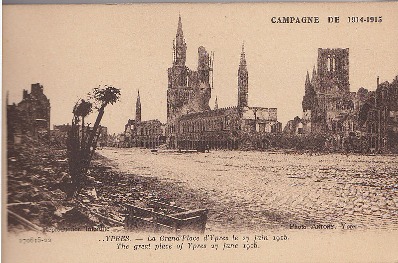 File:John Lakeland, Contrasting Photographic Views of Ypres and forget-me-not cards, item 8.jpg