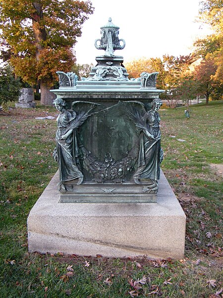 File:Johnson Memorial by Jno. Williams, Rock Creek Cemetery, Washington. D.C. - Sarah Stierch - C.jpg