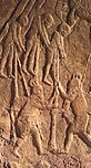 Neo-Assyrisk relief visande pålning av judar