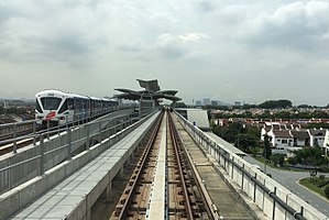 KJ Baris SS 18 Stasiun LRT Keseluruhan Tampilan 1.jpg