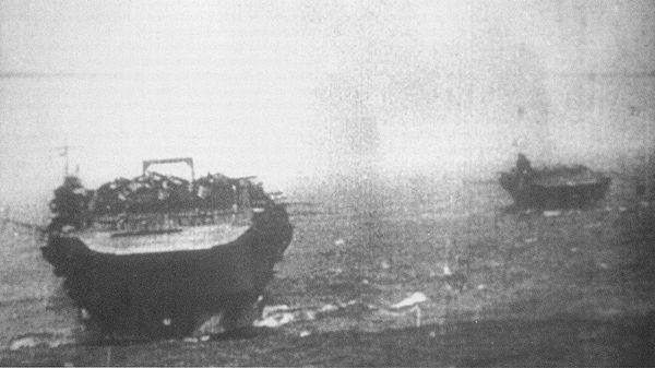 Zuikaku and the aircraft carrier Kaga preparing to attack Pearl Harbor, December 7th 1941